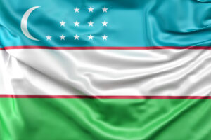 flag of uzbekistan